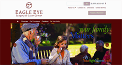Desktop Screenshot of eagleeyesurgery.com